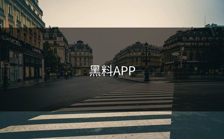 黑料APP 黑料APP